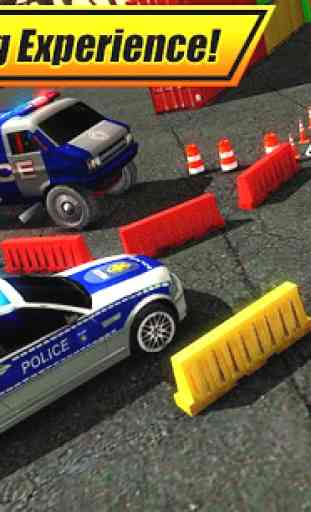 Real Police Car Parking 3D Sim 4