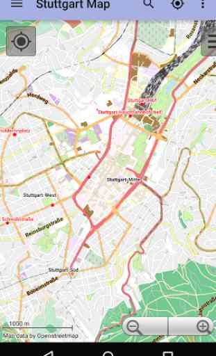Stuttgart City Map Lite 1