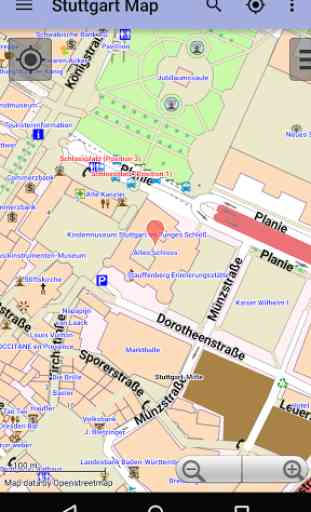 Stuttgart City Map Lite 3
