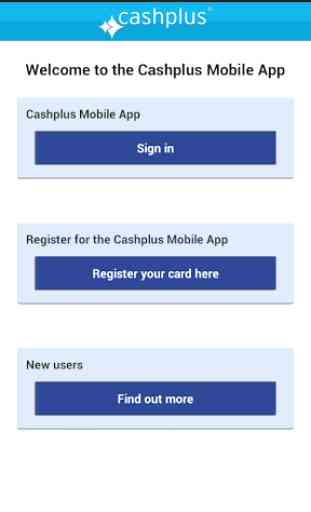 Cashplus Mobile App 1