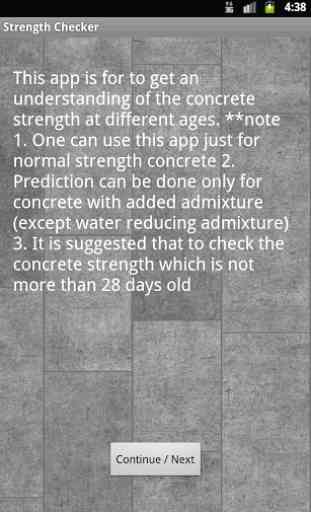 Concrete Strength Checker 3