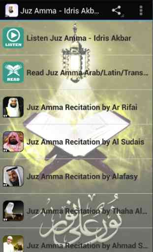 Juz Amma Offline - Idris Abkar 1