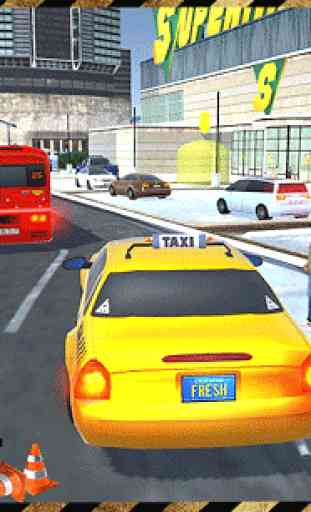 Supermarket Taxi Driver 3D Sim 2