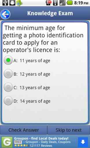 Driver License Test Alberta 2