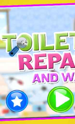 Kids Toilet Repair & Wash 4