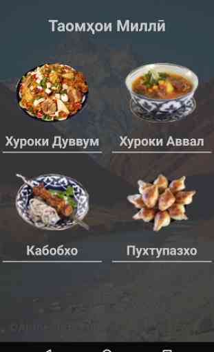 Tajik Cuisine 1