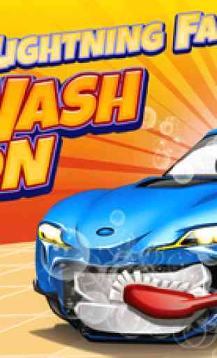 Awesome Lightning Fast Car Wash Salon and Auto Repair Game For Kids 1