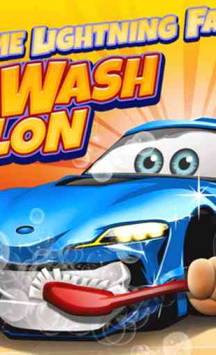 Awesome Lightning Fast Car Wash Salon and Auto Repair Game For Kids 4
