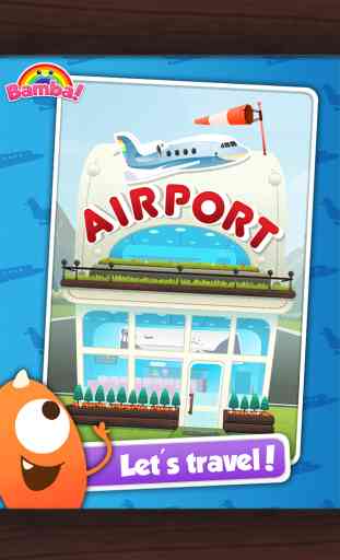 Bamba Airport (Free) - Wacky air travel for kids, get on the airplane off to a holiday 1