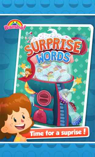 Bamba Surprise - Peekaboo with Words and Letters, Collect Special Toys and Learn English Words 1