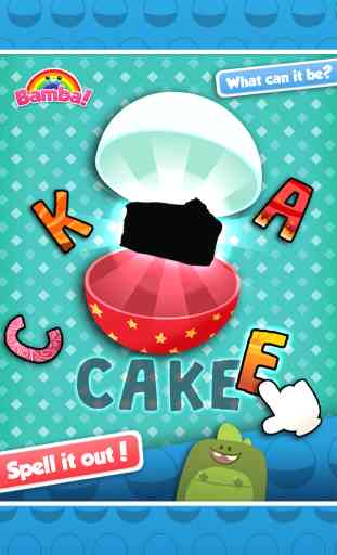 Bamba Surprise - Peekaboo with Words and Letters, Collect Special Toys and Learn English Words 4