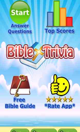 Bible Trivia Quiz - No Ads - Free Bible Study - Bible Challenge Game, Bible Christian Quizzer Puzzle 1