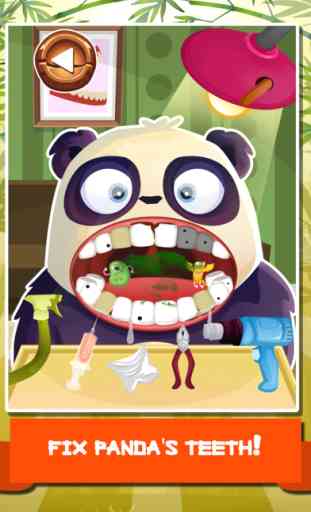 Big Nick's Panda Dentist Story 3.0 – Office Rush Games for Kids Free 2