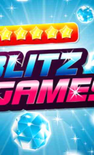 Blitz Games Match-3 - diamond game and kids digger's quest hd free 1