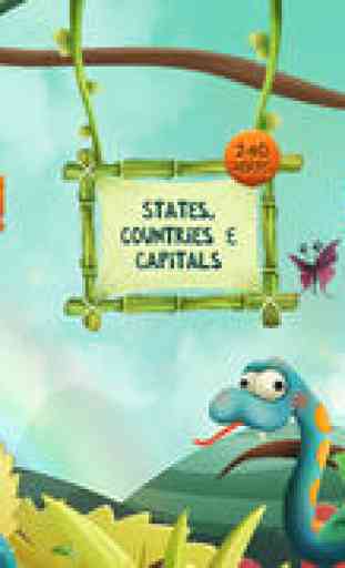Bongo's Spelling Packs - Everyday Words, CVC, Dolch, States, Capitals and Countries 1