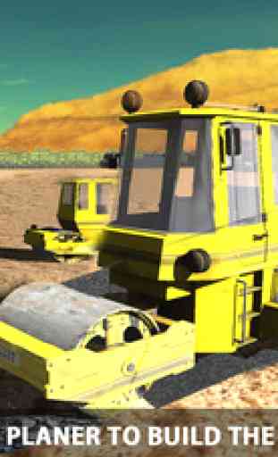 Bridge Builder Construction Truck Driver 3D Simulator : Legendary Off-Road Excavator Crane 3