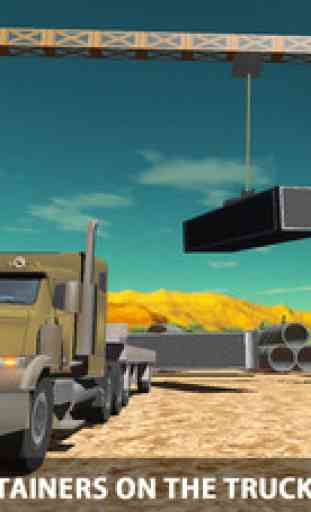 Bridge Builder Construction Truck Driver 3D Simulator : Legendary Off-Road Excavator Crane 4