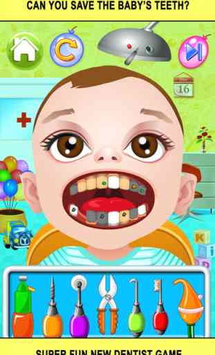 Baby Doctor Dentist Salon Games for Kids Free 1