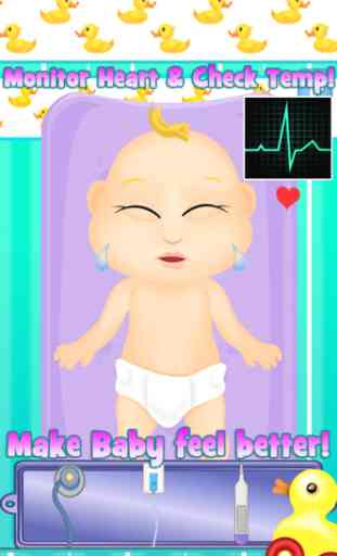 Baby Nurse - Virtual Kids Baby Hospital Care 2