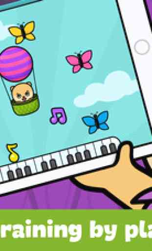 Baby piano and music games for kids and toddlers 2