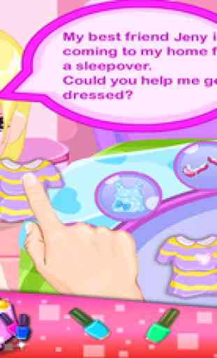 Baby Princess Sleepover - Kids & Girls Games 2