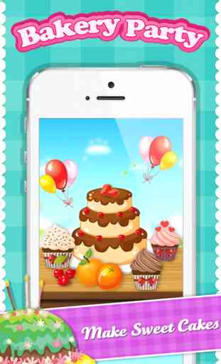 Bakery Party! Baking Fever: Kids Chef Salon Games 1