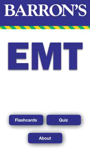 Barron’s EMT Exam Review Practice Questions and Flash Cards 1