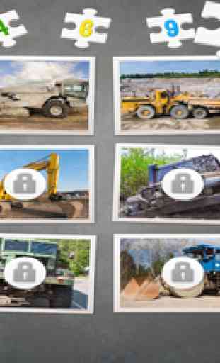 Big Trucks and Construction Vehicles JigSaw Puzzle 1