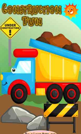 Big Trucks! Dump Truck and Crane Games for Kids 1
