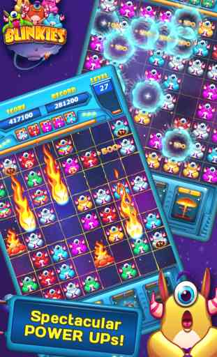 Blinkies - fun free color matching puzzle games 4