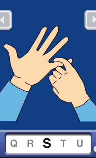 British Sign Language  - Finger Spelling 2