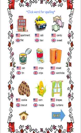 British vs American English Accent Word Learning 3