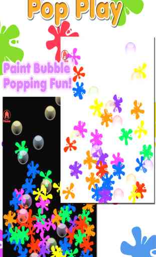 Bubble Paint Pop Party - Fun Kids Art App 3