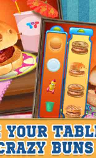 Burger Crazy Chef - Make Your Own Funny Hamburger 3
