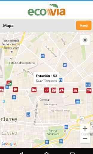 ECOVÍA Monterrey Official App 2