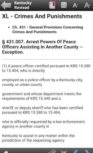 Kentucky Revised Statutes, KRS 4
