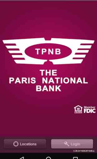 The Paris National Bank Mobile 1