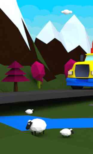 3D Truck Driving Game For Kids 4