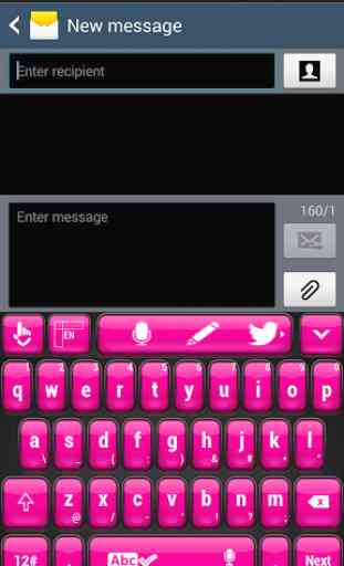 Pink Keyboard 1