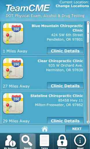 DOT Physical Exam Locations 2