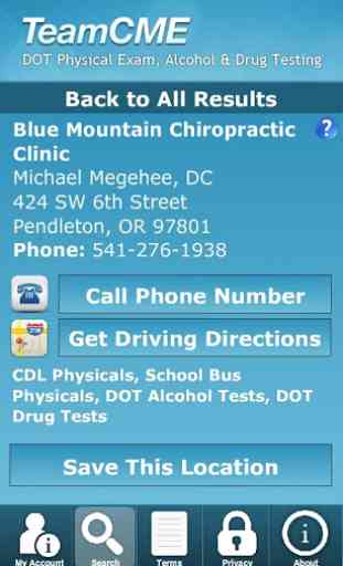 DOT Physical Exam Locations 3