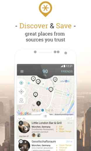 myLike – find and save places 1