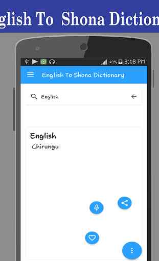 English To Shona Dictionary 3
