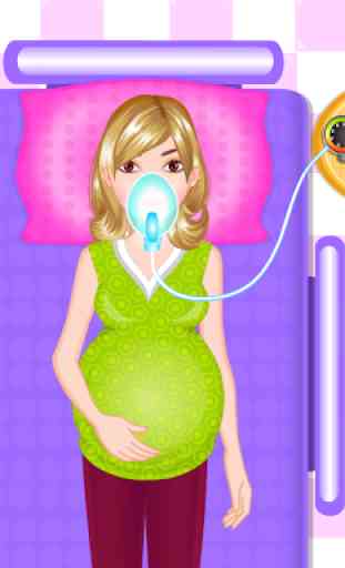 Mother birth newborn 4