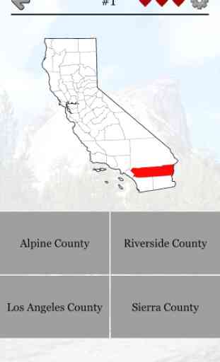 California Counties - Quiz 1