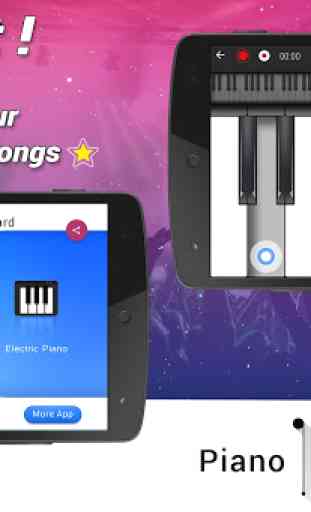 Piano Keyboard : Digital Piano 3