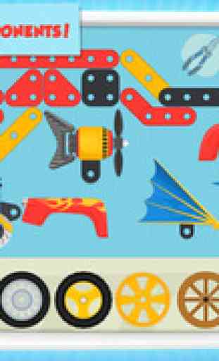 Car Maker Games: Fun Free Simulator Games for Kids Boys & Girls. Build, Make & Play Vehicles 2