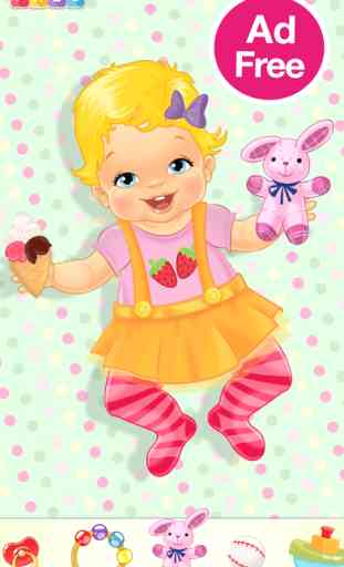 Chic Baby - Baby Care & Dress Up Game for Kids, by Pazu 2