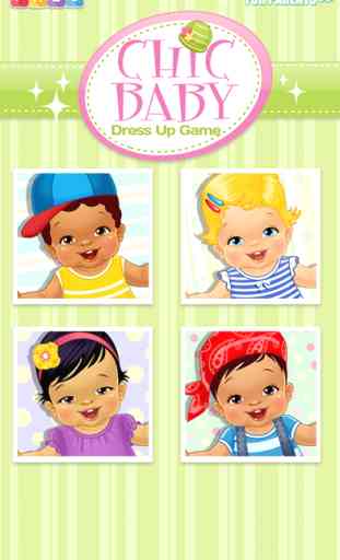 Chic Baby - Baby Care & Dress Up Game for Kids, by Pazu 3