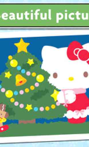 Christmas Jigsaw Puzzle Game for Kids - Featuring Hello Kitty and Friends 2